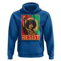Angela Davis Hoodie Political Protest Resist Civil Rights Freedom - Wonder Print Shop