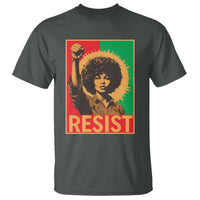 Angela Davis T Shirt Political Protest Resist Civil Rights Freedom - Wonder Print Shop