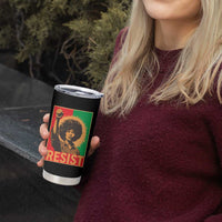 Angela Davis Tumbler Cup Political Protest Resist Civil Rights Freedom - Wonder Print Shop