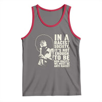 Angela Davis Inspirational Quote Tank Top - Wonder Print Shop