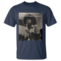 Angela Davis Inspirational Quote T Shirt Black History Month - Wonder Print Shop