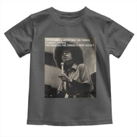 Angela Davis Inspirational Quote Toddler T Shirt Black History Month - Wonder Print Shop
