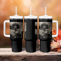 Angela Davis Inspirational Quote Tumbler With Handle Black History Month - Wonder Print Shop