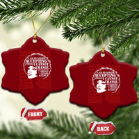 Angela Davis Inspirational Quote Ceramic Ornament Black History Month - Wonder Print Shop