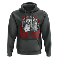 Angela Davis Inspirational Quote Hoodie Black History Month - Wonder Print Shop