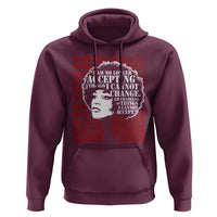 Angela Davis Inspirational Quote Hoodie Black History Month - Wonder Print Shop