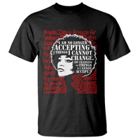 Angela Davis Inspirational Quote T Shirt Black History Month - Wonder Print Shop
