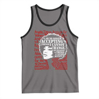 Angela Davis Inspirational Quote Tank Top Black History Month - Wonder Print Shop