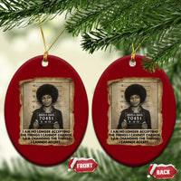 Angela Davis Inspirational Quote Ceramic Ornament Black History Melanin - Wonder Print Shop