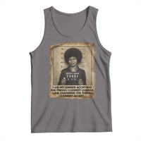 Angela Davis Inspirational Quote Tank Top Black History Melanin - Wonder Print Shop