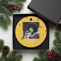 Angela Davis Inspirational Quote Ceramic Ornament Black History African Pride Power - Wonder Print Shop