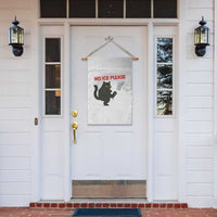 No Ice Please Garden Flag Funny Black Cat Abolish ICE Meme Protest