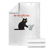 No Ice Please Throw Blanket Funny Cat Abolish ICE Meme Protest