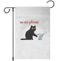 No Ice Please Garden Flag Funny Cat Abolish ICE Meme Protest