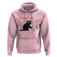 No Ice Please Hoodie Funny Cat Abolish ICE Meme Protest