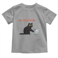 No Ice Please Toddler T Shirt Funny Cat Abolish ICE Meme Protest
