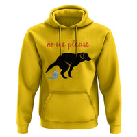 No Ice Please Hoodie Funny Dog Anti ICE Meme