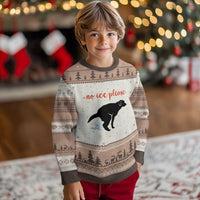 No Ice Please Ugly Christmas Sweater Funny Dog Anti ICE Meme