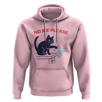 No Ice Please Hoodie Funny Cat Anti ICE Meme