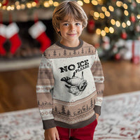 No Ice Please Ugly Christmas Sweater Funny Raccoon Anti ICE Deportation Human Rights