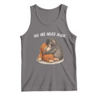 Punch Monkey Tank Top You Are Never Alone Brave