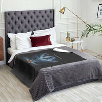 Baby Monkey Punch Throw Blanket You Are Never Alone Brave