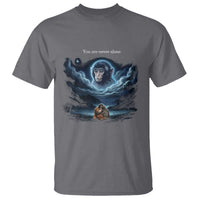 Baby Monkey Punch T Shirt You Are Never Alone Brave