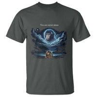Baby Monkey Punch T Shirt You Are Never Alone Brave