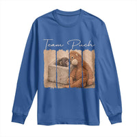 Team Punch Long Sleeve Shirt Baby Monkey And Plush Toy Viral