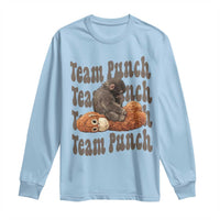 Team Punch Monkey Long Sleeve Shirt Baby Monkey And Plush Toy Viral