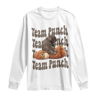 Team Punch Monkey Long Sleeve Shirt Baby Monkey And Plush Toy Viral