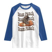Team Punch Monkey Raglan Shirt Baby Monkey And Plush Toy Viral