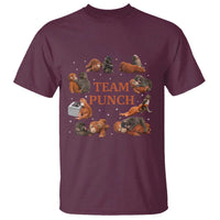 Team Punch Monkey T Shirt Viral Baby Monkey Meme