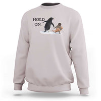Baby Monkey Punch Viral Trend Sweatshirt Hold On