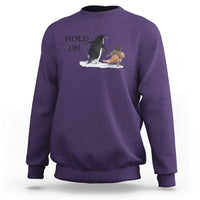 Baby Monkey Punch Viral Trend Sweatshirt Hold On