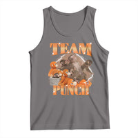 Viral Punch Monkey Tank Top Cute Baby Monkey With Plush Toy Meme