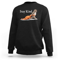 Punch Monkey Viral Trend Sweatshirt Stay Kind