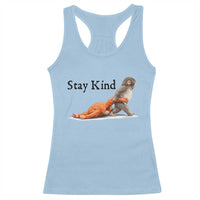 Punch The Monkey Meme Racerback Tank Top Stay Kind