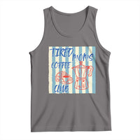 Tired Moms Coffee Club Tank Top Funny Mommy Mama Coffee Lover