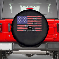 Cool Moms Don't Trust the Government Spare Tire Cover Patrioctic Mama Anti Government