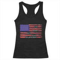 Cool Moms Don't Trust the Government Racerback Tank Top Patrioctic Mama Anti Government