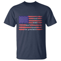Cool Moms Don't Trust the Government T Shirt Patrioctic Mama Anti Government
