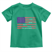 Cool Moms Don't Trust the Government Toddler T Shirt Patrioctic Mama Anti Government