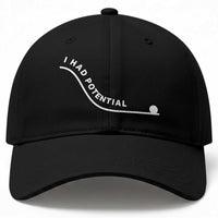 I Had Potential Baseball Cap Funny Sci-Fi Book Lover