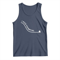 I Had Potential Tank Top Funny Sci-Fi Book Lover