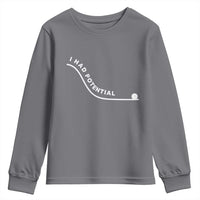 I Had Potential Youth Sweatshirt Funny Sci-Fi Book Lover