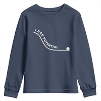 I Had Potential Youth Sweatshirt Funny Sci-Fi Book Lover