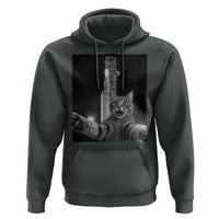 Funny Cat Selfie Lunar Mission 2026 Hoodie