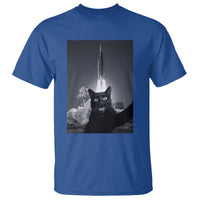 Funny Black Cat Selfie T Shirt Back To The Moon Mission 2026