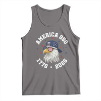 250 Years American Anniversary Tank Top Patriotic Bald Eagle Fourth of July